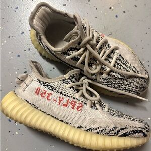 Yeezy Multicolor Knit Sneakers